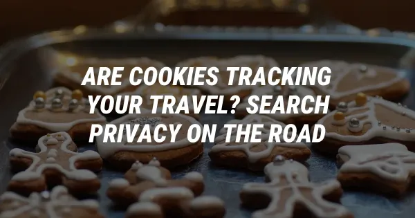 Are Cookies Tracking Your Travel? Search Privacy on the Road