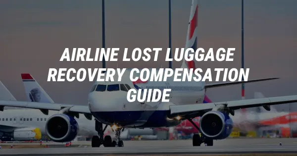 Airline Lost Your Bag? How to Get It Back and Claim €1,908