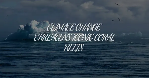 Are We Losing Them? How Climate Change is Ruining Our Coral Reefs