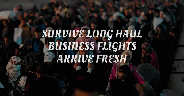 Survive Long-Haul Business Flights: Arrive Fresh & Ready