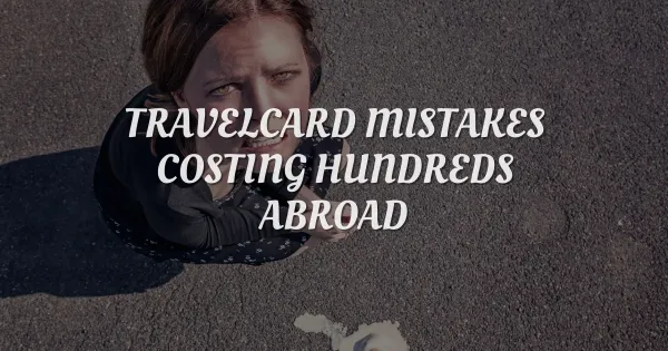 5 Travelcard Mistakes Costing You Hundreds of Dollars Abroad