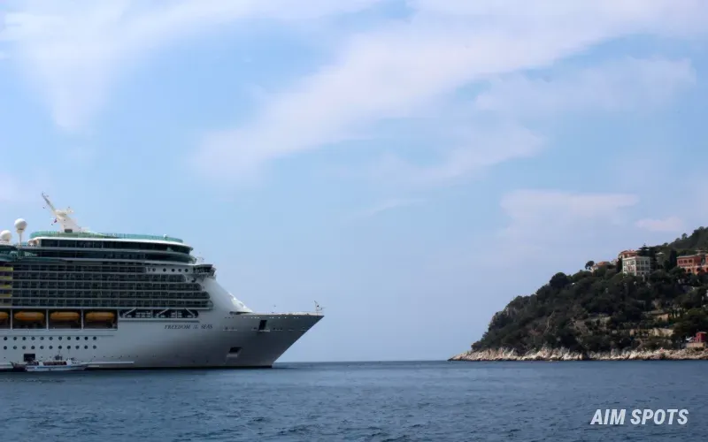 Royal Caribbean cruise ship deck