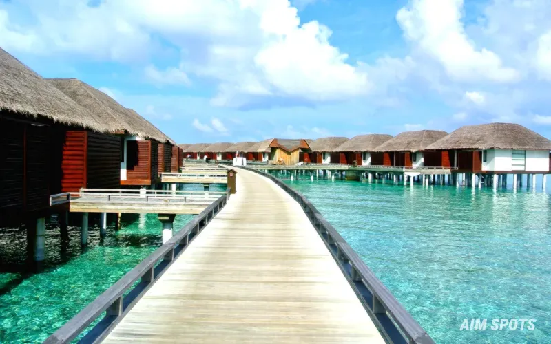 luxury overwater villa Maldives