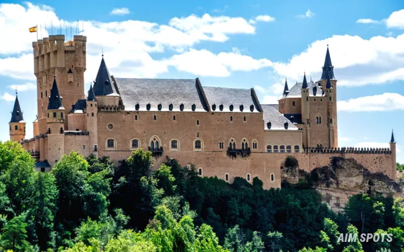 Alcazar of Segovia castle Spain