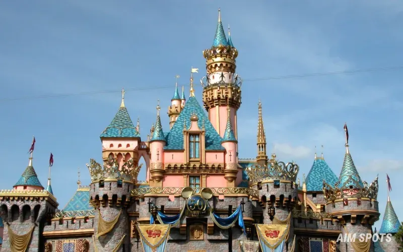 Disneyland Sleeping Beauty Castle rope drop
