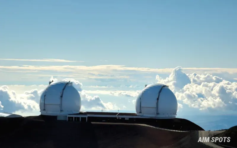 Mauna Kea snow summit