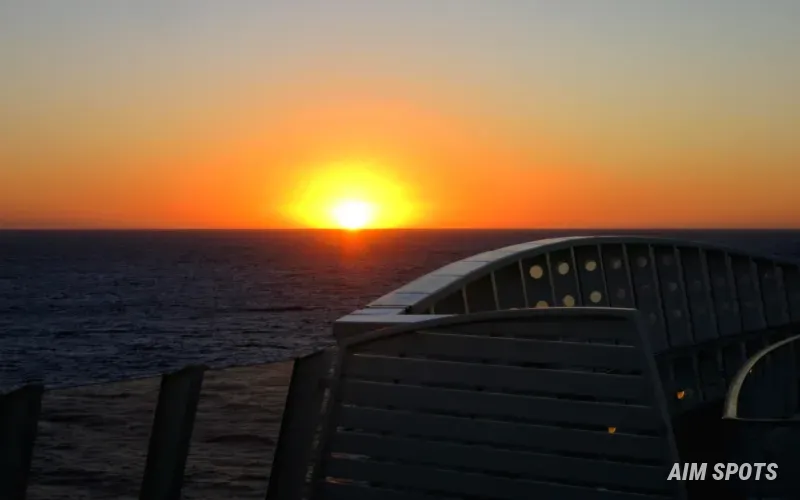 beautiful cruise ship sailing in alaska