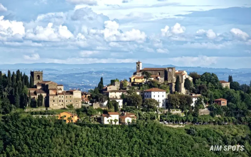 Montecatini Terme spa town Tuscany