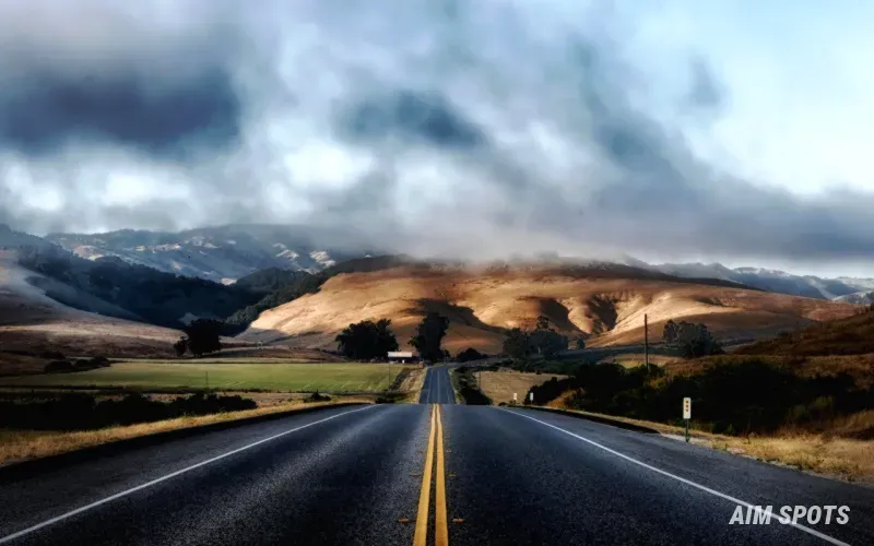 scenic highway road trip across United States