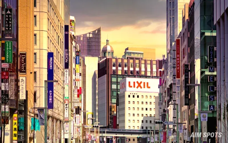 shopping in Ginza Tokyo