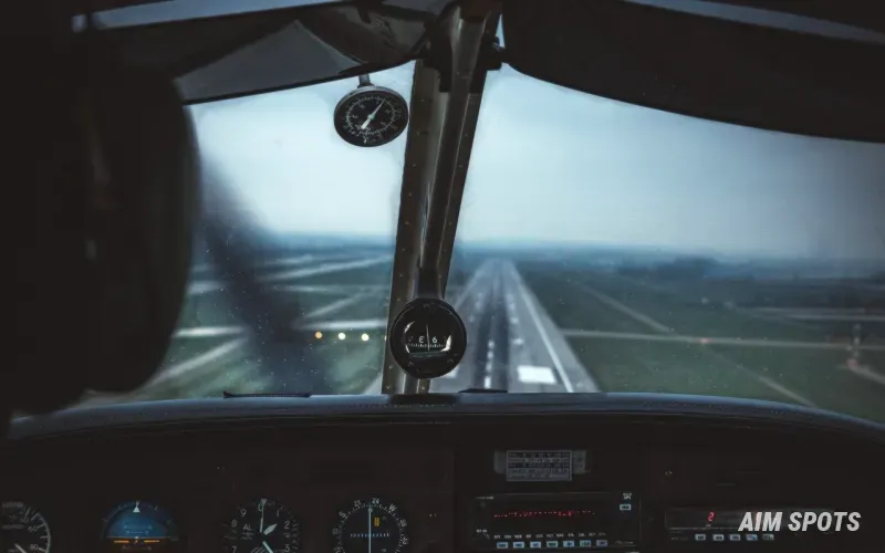 airplane cockpit pilot views