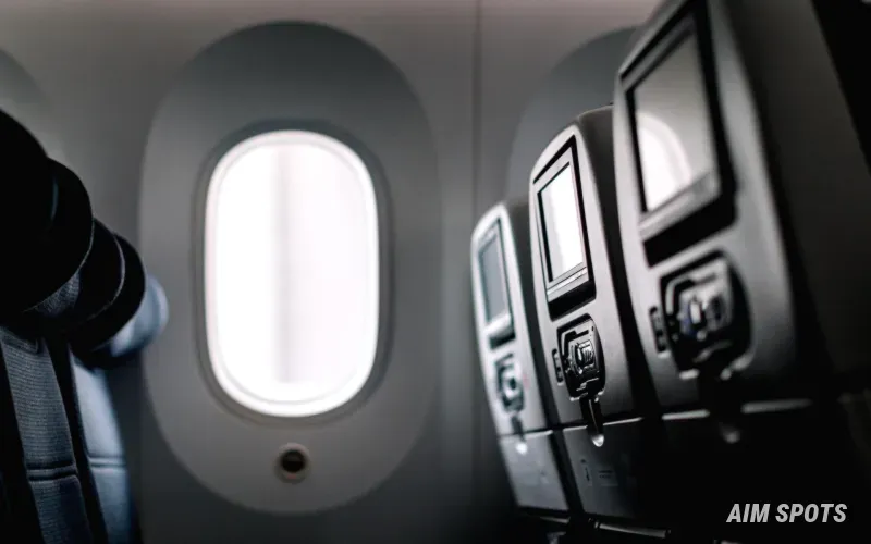 luxury flight cabin interior