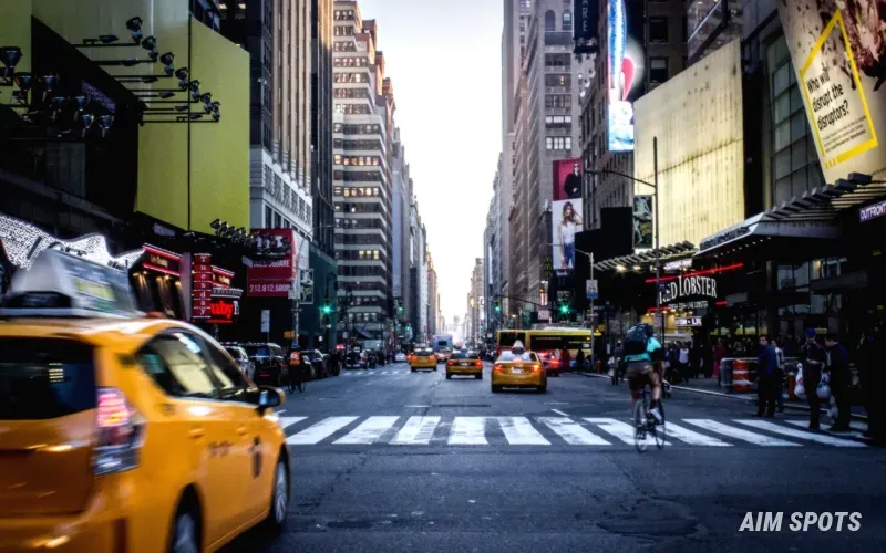 Yango taxi app on smartphone