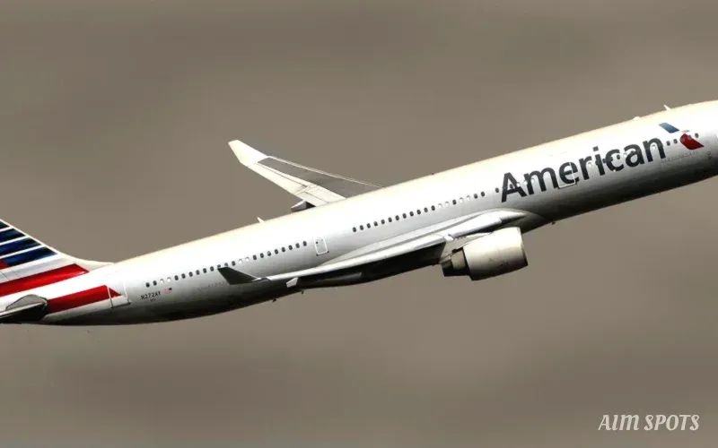 American Airlines airplane on tarmac