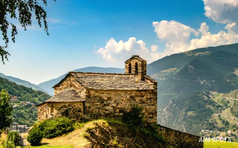 andorra pyrenees mountain landscape