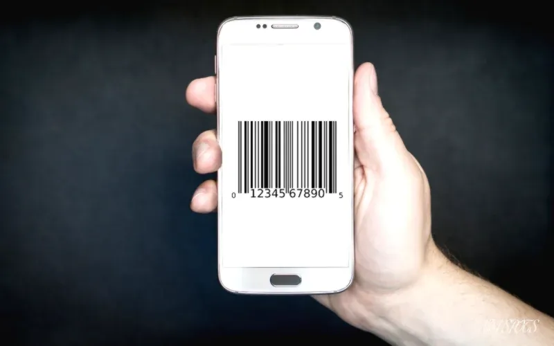 contactless mobile payment at a European market