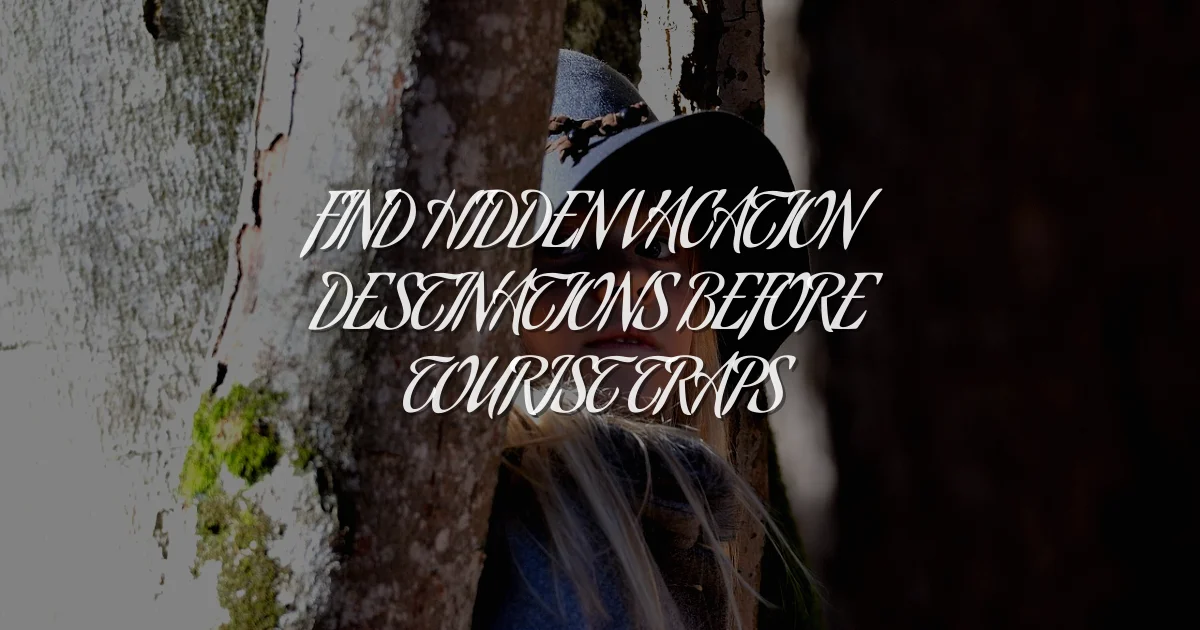 How to Find Hidden Travel Gems Before Everyone Else Does