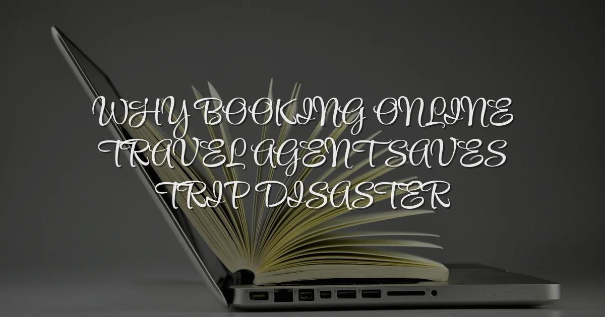 Why an Online Travel Agent Could Save Your Trip From Disaster
